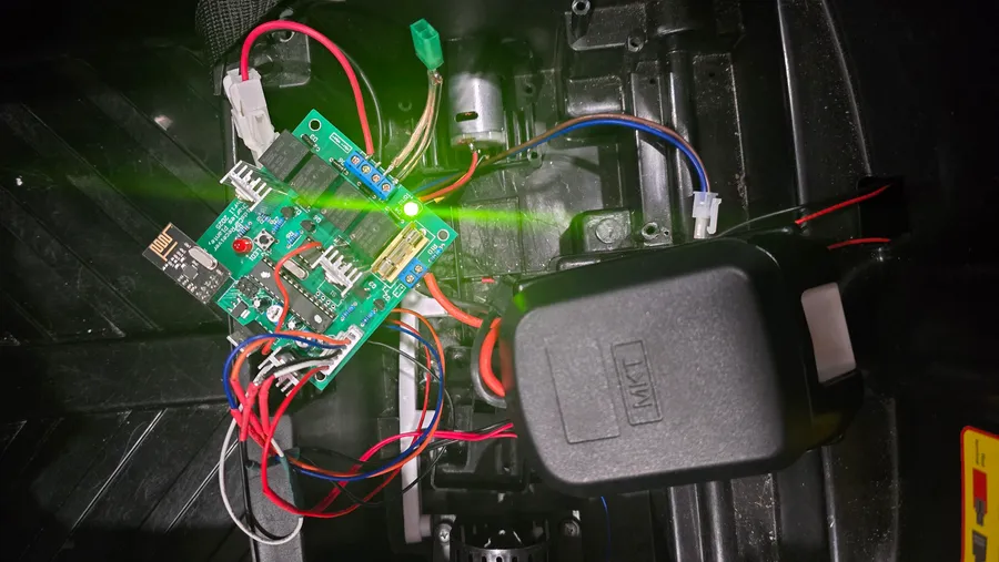 Ride-On — carte de contrôle